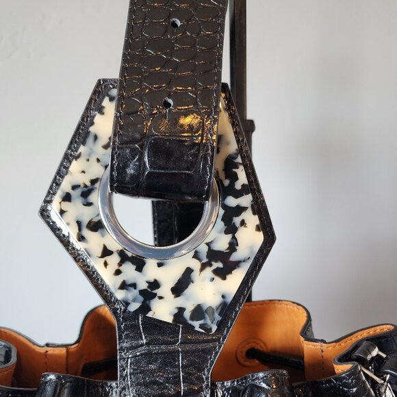 Ganni Crossbody/Bucket Bag "LIKE NEW" - Picture 5 of 16